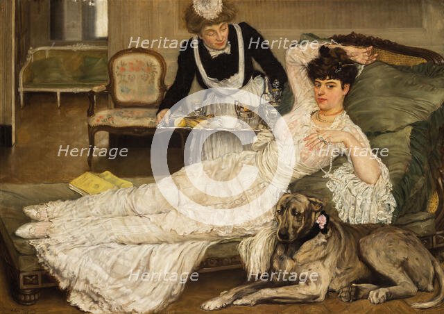 La belle fille, 1902. Creator: Caro-Delvaille, Henry (1876-1928).