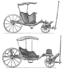 Carriages, (1885).Artist: Lucotte