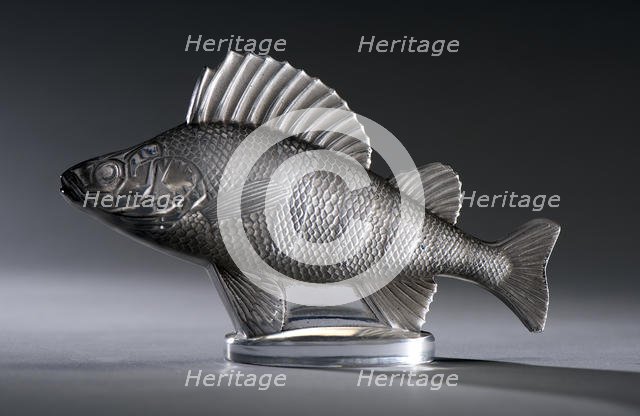 Perche clear Lalique mascot. Creator: Unknown.