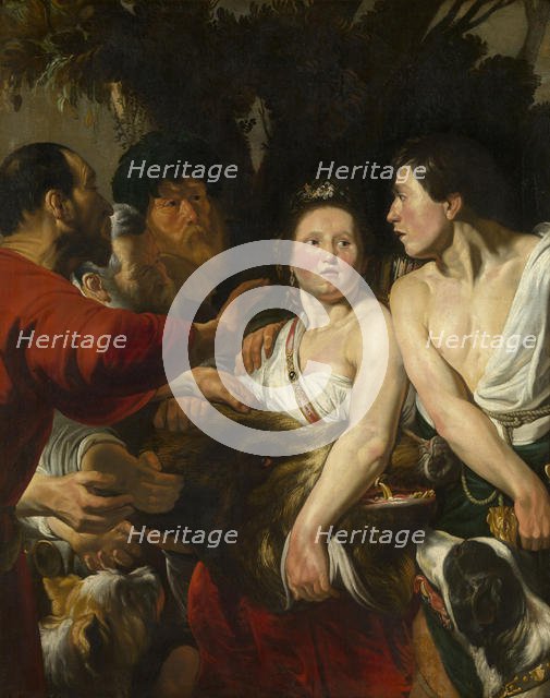 Meleager and Atalanta, 1617-1618. Creator: Jordaens, Jacob (1593-1678).