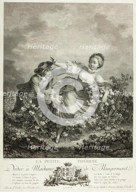 Little Theresa, c. 1783. Creator: Jacques Couche.