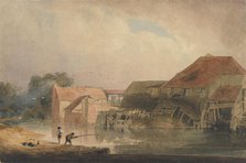 Riverside Scene (Old Mill), 1805-10 (?). Creator: Peter de Wint.
