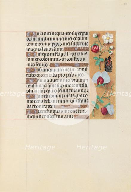 Hours of Queen Isabella the Catholic, Queen of Spain: Fol. 204r, c. 1500. Creator: Master of the First Prayerbook of Maximillian (Flemish, c. 1444-1519); Associates, and.