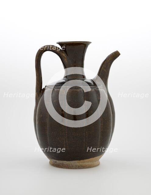 Melon shaped ewer, 1000-1099. Creator: Unknown.