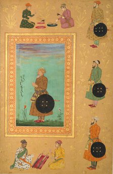 Portrait of Islam Khan Mashhadi, 17th century. Creator: Payag.