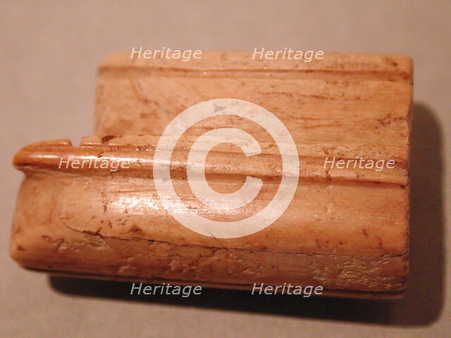 Chess Piece, King, Iran, 9th-12th century. Creator: Unknown.