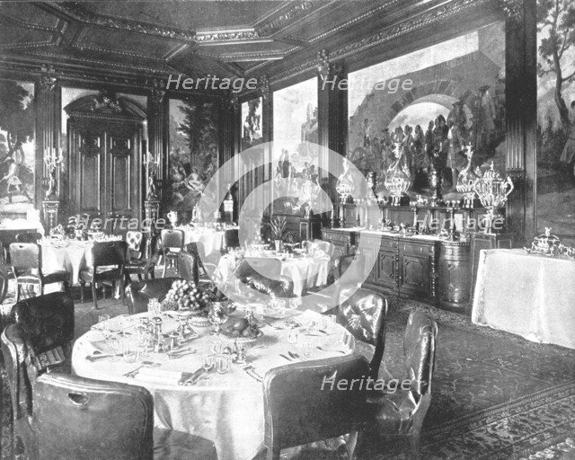 The Dining Hall at Sandringham, Norfolk, 1894. Creator: Unknown.