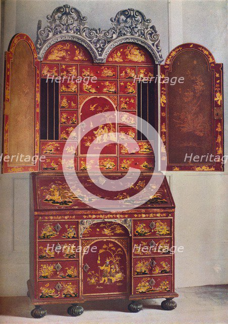 'A Red Lacquer Cabinet', c1685, (1936). Artist: Unknown.