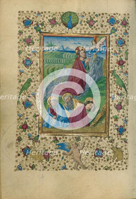 The Agony in the Garden; Book of Hours, about 1460. Creator: Unknown.