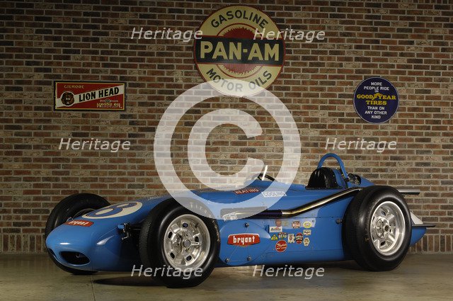 Watson V8 Roadster 1960. Artist: Simon Clay.