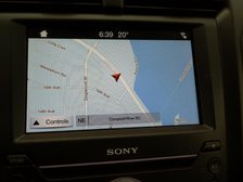 In-car Satellite Navigation screen. Creator: Unknown.