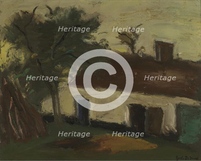 Stable, 1939. Creator: Gustave De Smet.