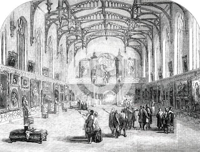 Picture Gallery of the late King of Holland, in the Palace of the Hague, 1850. Creator: Unknown.
