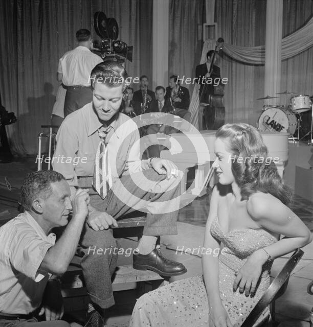 Portrait of Gene Williams, Fran Warren, Willie Wechsler, Micky Folus...Beautiful Doll, N.Y., 1947. Creator: William Paul Gottlieb.