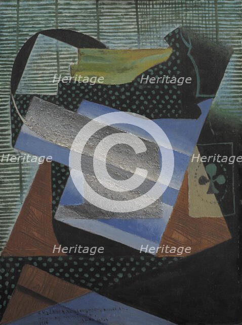 Still Life, 1916. Creator: Gris, Juan (1887-1927).