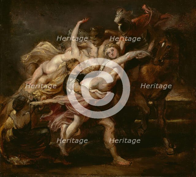 The Rape of the Daughters of Levkippos, 1610-1611. Creator: Peter Paul Rubens.