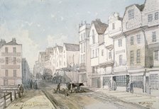 Long Lane, City of London, 1851.                                      Artist: Thomas Colman Dibdin