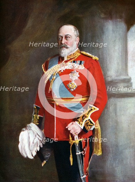 Edward VII, c1900s. Artist: Unknown