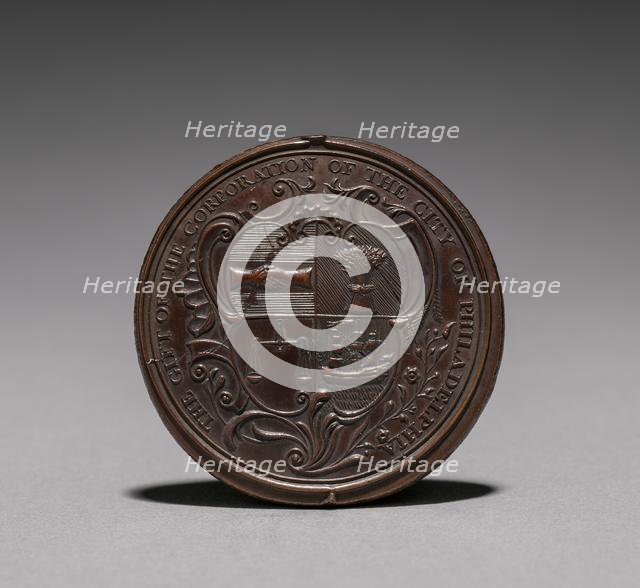 Medal: Commemorating the Destruction of Kittanning by Col. Armstrong, 8 September 1756, 1756. Creator: Unknown.