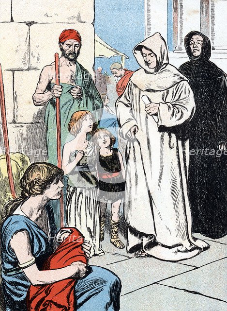 Pope Gregory I, the Great, 590-604 (c1900). Creator: Unknown.