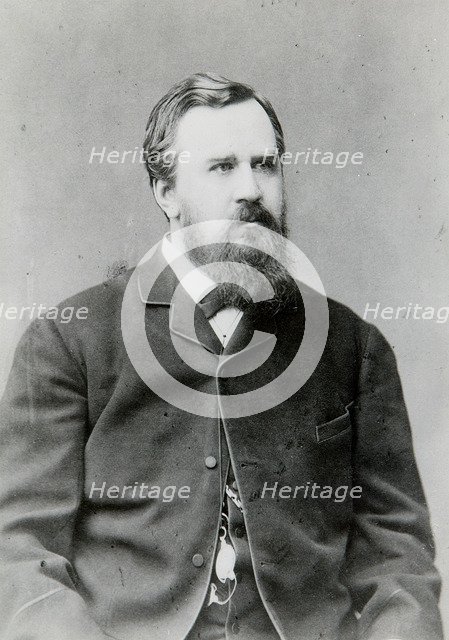 Leonid Maykov, Russian philologist and academician, 19th century. Artist: Unknown