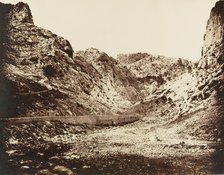 Gorges d'Ollioules, ca. 1860. Creator: Edouard Baldus.
