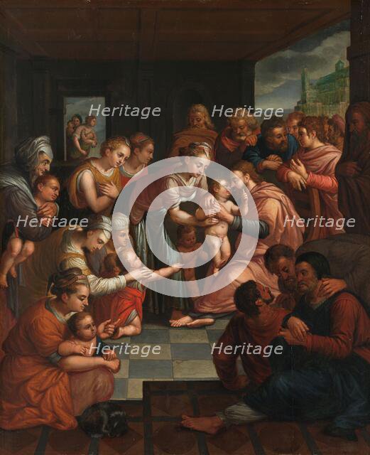 Christ Blessing the Children, c.1570. Creator: Anon.