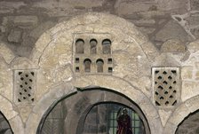 Latticework, Church of Santa Cristina de Lena, Pola de Lena, Asturias, Spain, 9th century, (2008). Creator: LTL.