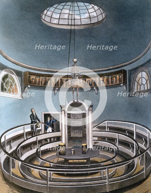 'Theatre of Anatomy', Cambridge, 1815. Artist: Unknown