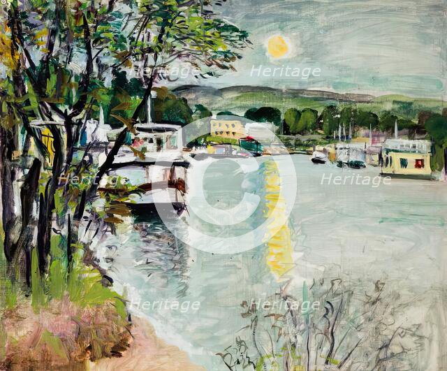 Moonlight, Loch Lomond, c1924. Creator: George Leslie Hunter.