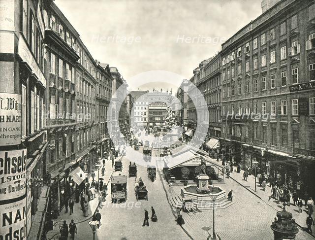 The Graben, Vienna, Austria, 1895.  Creator: Unknown.