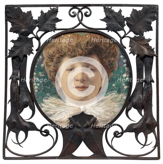 Portrait of the actress Sarah Bernhardt (1844-1923), 1906.