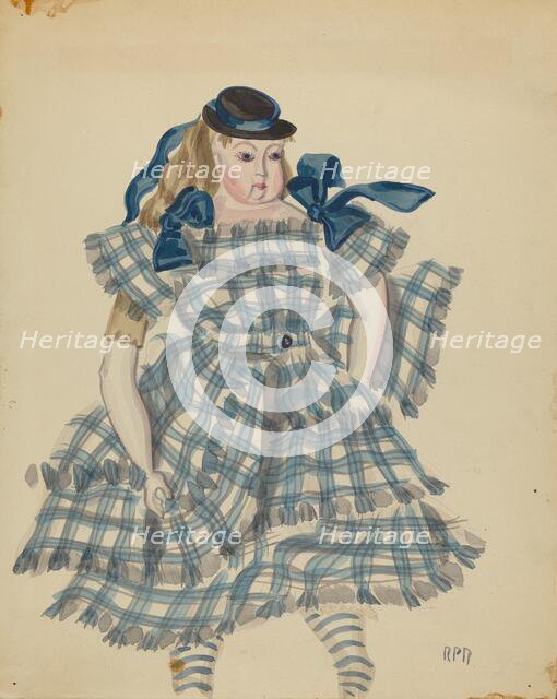 Doll, 1935/1942. Creator: Raoul Du Bois.