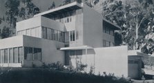 'The house of Mr. and Mrs. Arthur Hofmann, Hillsborough, California', 1939. Artist: Richard Joseph Neutra.