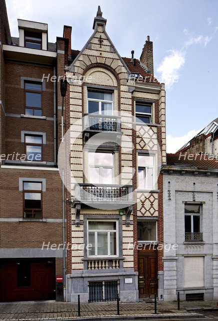 81 BLV. Clovis, Brussels, Belgium, c2014-2017. Artist: Alan John Ainsworth.