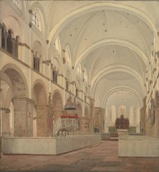 The Interior of Ribe Cathedral, 1836. Creator: Jorgen Pedersen Roed.