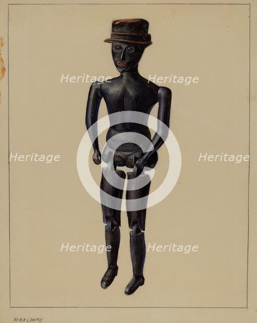 Dancing Doll, c. 1937. Creator: Mina Lowry.