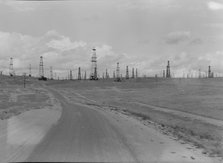 Oil fields, Kern County, California, 1938. Creator: Dorothea Lange.