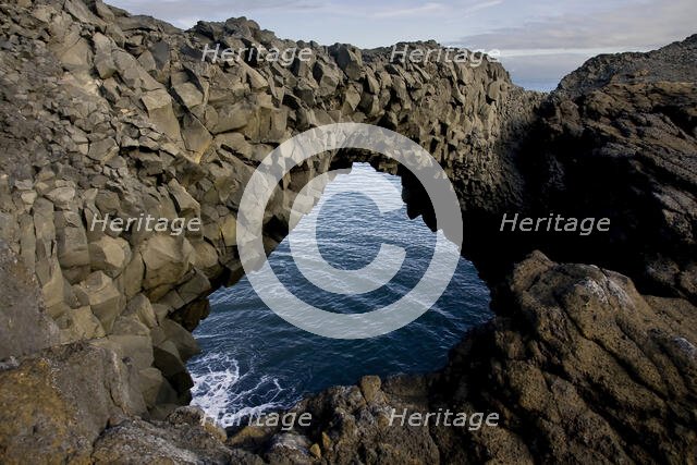 Basaltic Arch, Iceland. Creator: Tom Artin.