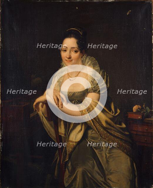 Portrait said to be of Armande Louise Mallet (1770-1822), wife Gersin, between 1770 and 1822. Creator: Unknown.