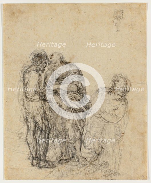 Figure Piece, n.d. Creator: Domenichino.