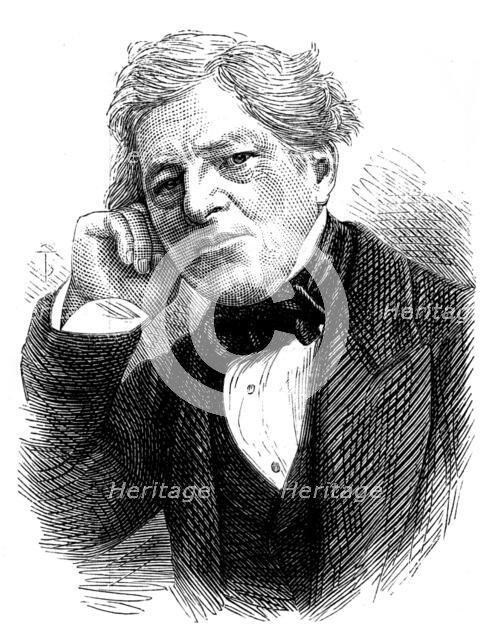 The late Mr. E. T. Parris, 1873. Creator: Unknown.