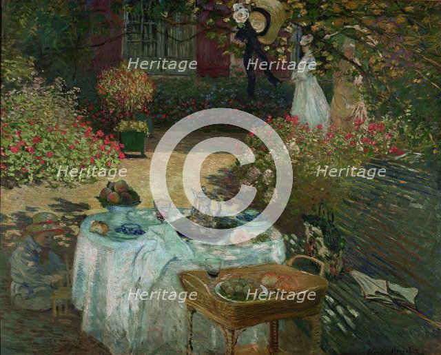 Le déjeuner, 1873. Artist: Monet, Claude (1840-1926)