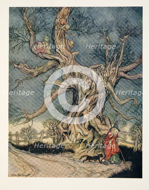 Major Andre's Tree, from The Legend of Sleepy Hollow, 1928.