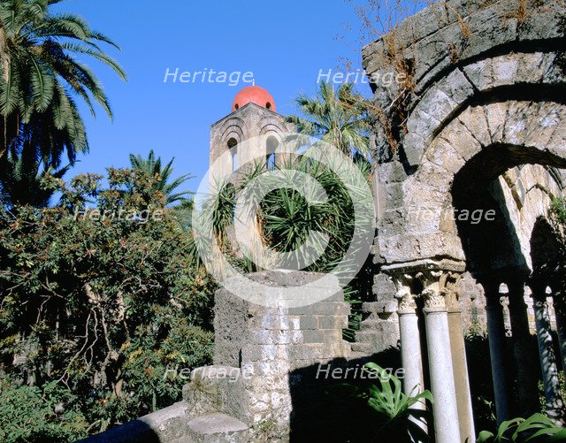 Church of San Giovanni degli Eremiti, Palermo, Sicily, Italy.