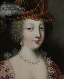 Portrait of a Woman in a Hat, c1630 -1640. Creator: Claude Deruet.