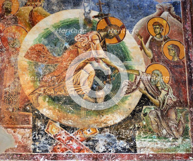 The Descent into Hell, 12th century. Creator: Byzantine Master ().