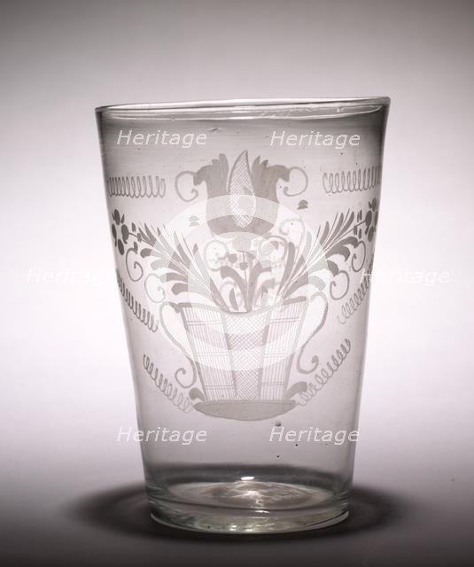 Beaker, late 1700s. Creator: Unknown.