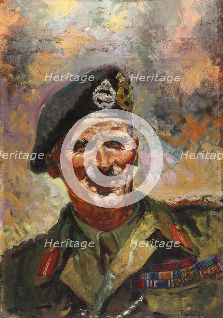 Lt-General Sir Bernard Montgomery, c1942. Creators: Central Office of Information, Unknown.