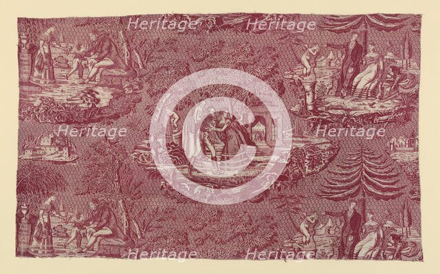 Panel (Furnishing Fabric), France, c. 1820. Creator: Unknown.